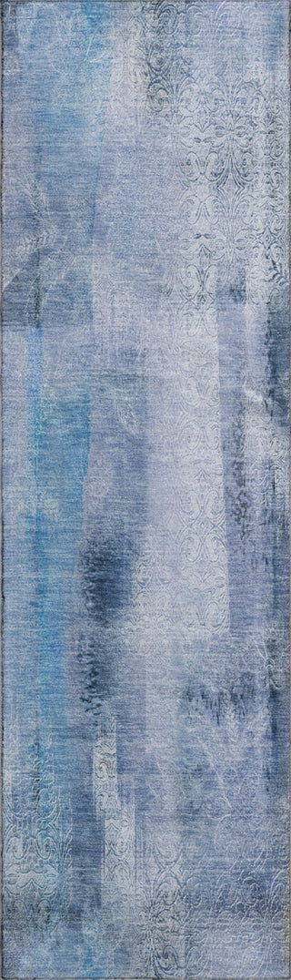 Piper Looms Mayfield Casual AMF537 Blue Machine Washable Area Rug Runner Main Image