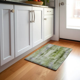 Piper Looms Mayfield Casual AMF537 Sage Machine Washable Area Rug Scatter Lifestyle Image Feature