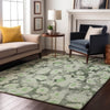 Piper Looms Mayfield Floral AMF538 Aloe Machine Washable Area Rug Lifestyle Image Feature