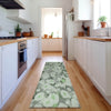 Piper Looms Mayfield Floral AMF538 Aloe Machine Washable Area Rug Runner Lifestyle Image Feature