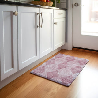 Piper Looms Mayfield Geometric AMF539 Merlot Machine Washable Area Rug Scatter Lifestyle Image Feature