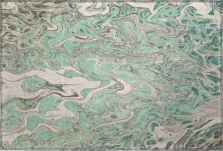 Piper Looms Mayfield Abstract AMF54 Mint Machine Washable Area Rug Scatter Main Image