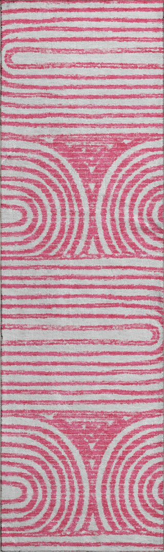 Piper Looms Mayfield Art Deco AMF540 Blush Machine Washable Area Rug Runner Main Image