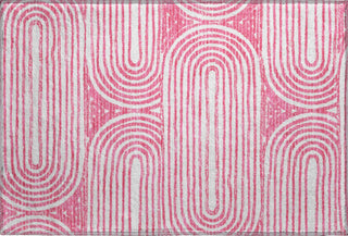 Piper Looms Mayfield Art Deco AMF540 Blush Machine Washable Area Rug Scatter Main Image