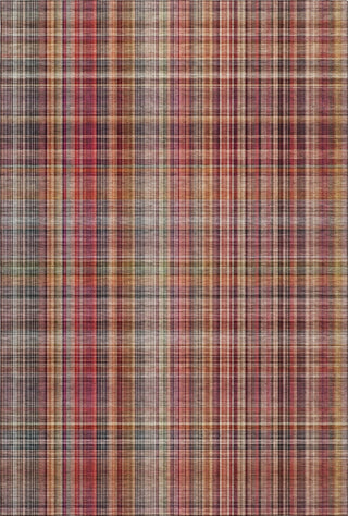 Piper Looms Mayfield Plaid AMF541 Red Machine Washable Area Rug main image