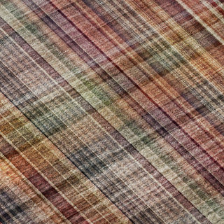 Piper Looms Mayfield Plaid AMF541 Red Machine Washable Area Rug Swatch Image