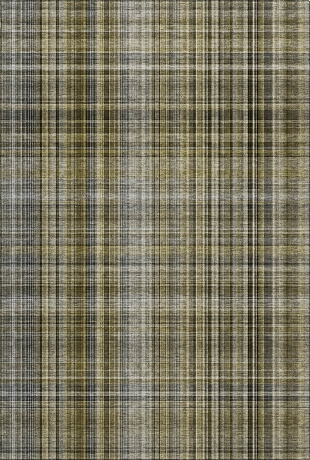 Piper Looms Mayfield Plaid AMF541 Taupe Machine Washable Area Rug ...