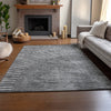Piper Looms Mayfield Organic AMF542 Gray Machine Washable Area Rug Lifestyle Image Feature