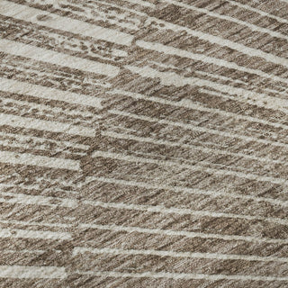 Piper Looms Mayfield Organic AMF542 Taupe Machine Washable Area Rug Swatch Image