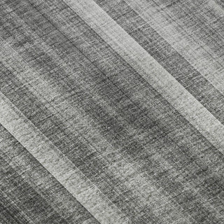 Piper Looms Mayfield Stripes AMF543 Gray Machine Washable Area Rug Swatch Image