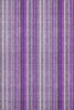 Piper Looms Mayfield Stripes AMF543 Purple Machine Washable Area Rug main image