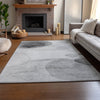 Piper Looms Mayfield Organic AMF545 Gray Machine Washable Area Rug Lifestyle Image Feature