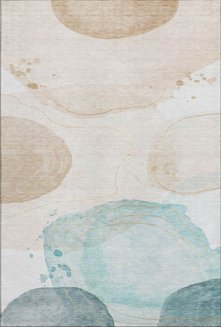 Piper Looms Mayfield Organic AMF546 Beige Machine Washable Area Rug main image