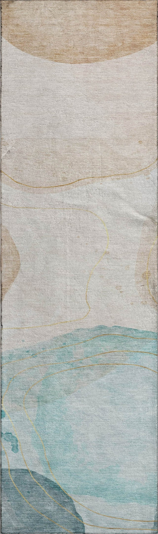 Piper Looms Mayfield Organic AMF546 Beige Machine Washable Area Rug Runner Main Image