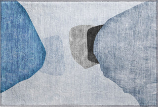 Piper Looms Mayfield Organic AMF547 Blue Machine Washable Area Rug Scatter Main Image