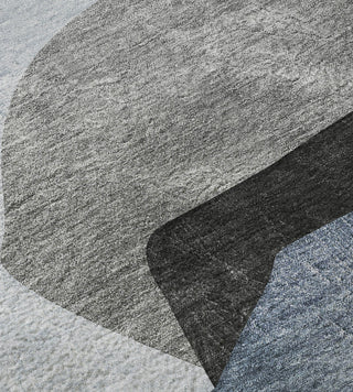 Piper Looms Mayfield Organic AMF547 Blue Machine Washable Area Rug Swatch Image