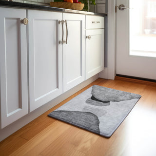 Piper Looms Mayfield Organic AMF547 Gray Machine Washable Area Rug Scatter Lifestyle Image Feature