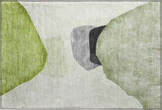 Piper Looms Mayfield Organic AMF547 Green Machine Washable Area Rug Scatter Main Image