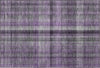 Piper Looms Mayfield Plaid AMF548 Purple Machine Washable Area Rug Scatter Main Image