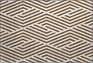 Piper Looms Mayfield Geometric AMF550 Brown Machine Washable Area Rug Scatter Main Image