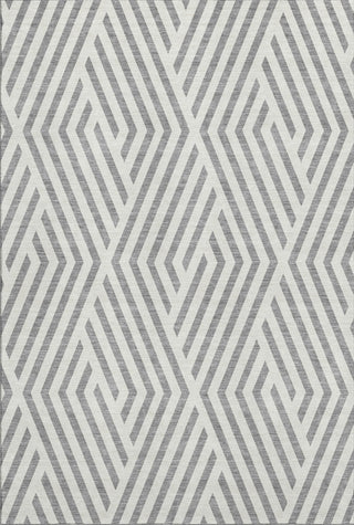 Piper Looms Mayfield Geometric AMF550 Gray Machine Washable Area Rug main image