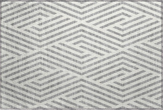 Piper Looms Mayfield Geometric AMF550 Gray Machine Washable Area Rug Scatter Main Image