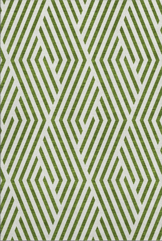 Piper Looms Mayfield Geometric AMF550 Olive Machine Washable Area Rug main image
