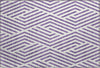 Piper Looms Mayfield Geometric AMF550 Purple Machine Washable Area Rug Scatter Main Image
