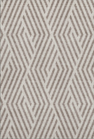 Piper Looms Mayfield Geometric AMF550 Taupe Machine Washable Area Rug main image