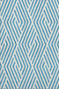 Piper Looms Mayfield Geometric AMF550 Teal Machine Washable Area Rug main image