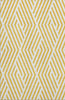 Piper Looms Mayfield Geometric AMF550 Yellow Machine Washable Area Rug main image