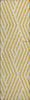Piper Looms Mayfield Geometric AMF550 Yellow Machine Washable Area Rug Runner Main Image