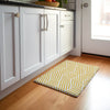 Piper Looms Mayfield Geometric AMF550 Yellow Machine Washable Area Rug Scatter Lifestyle Image Feature
