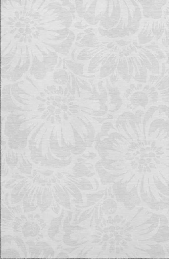 Piper Looms Mayfield Floral AMF551 Ivory Machine Washable Area Rug main image