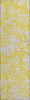Piper Looms Mayfield Floral AMF551 Yellow Machine Washable Area Rug Runner Main Image