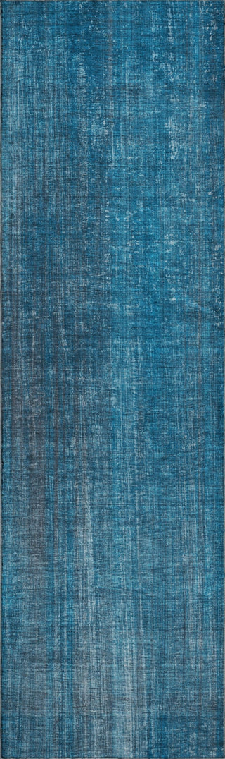 Piper Looms Mayfield Striped AMF552 Blue Machine Washable Area Rug Runner Main Image