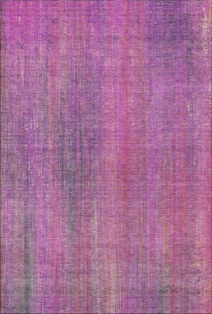 Piper Looms Mayfield Striped AMF552 Lilac Machine Washable Area Rug main image
