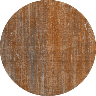 Piper Looms Mayfield Striped AMF552 Paprika Machine Washable Area Rug Round Main Image