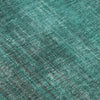 Piper Looms Mayfield Striped AMF552 Teal Machine Washable Area Rug Swatch Image
