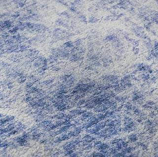 Piper Looms Mayfield Organic AMF553 Blue Machine Washable Area Rug Swatch Image