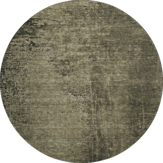 Piper Looms Mayfield Organic AMF554 Gray Machine Washable Area Rug Round Main Image