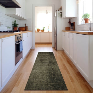 Piper Looms Mayfield Organic AMF554 Gray Machine Washable Area Rug Runner Lifestyle Image Feature