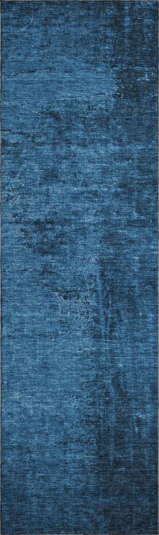 Piper Looms Mayfield Organic AMF554 Navy Machine Washable Area Rug Runner Main Image