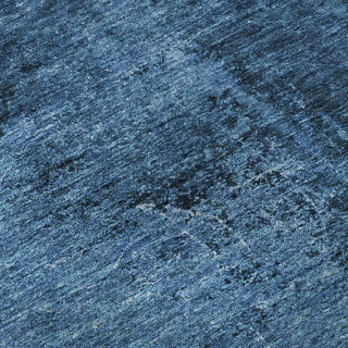 Piper Looms Mayfield Organic AMF554 Navy Machine Washable Area Rug Swatch Image