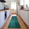 Piper Looms Mayfield Organic AMF554 Teal Machine Washable Area Rug Runner Lifestyle Image Feature