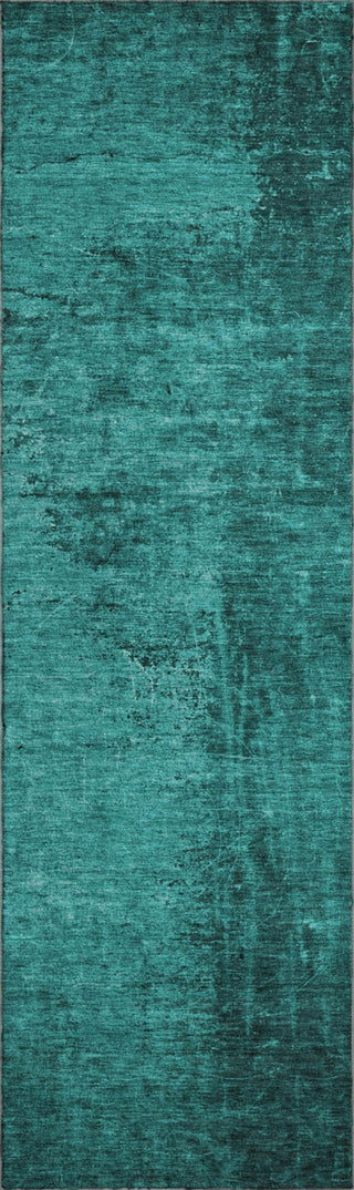 Piper Looms Mayfield Organic AMF554 Teal Machine Washable Area Rug Runner Main Image