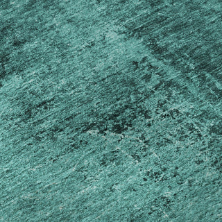 Piper Looms Mayfield Organic AMF554 Teal Machine Washable Area Rug Swatch Image