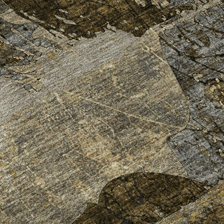 Piper Looms Mayfield Organic AMF555 Mocha Machine Washable Area Rug Swatch Image