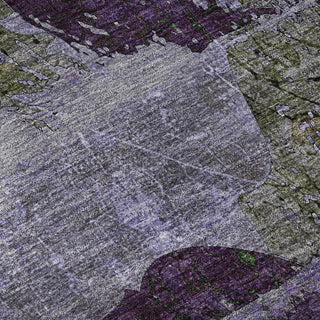 Piper Looms Mayfield Organic AMF555 Purple Machine Washable Area Rug Swatch Image