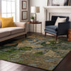 Piper Looms Mayfield Organic AMF555 Taupe Machine Washable Area Rug Lifestyle Image Feature